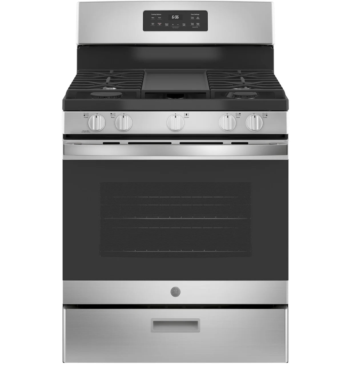 GE® 30″ Free-Standing Gas Range